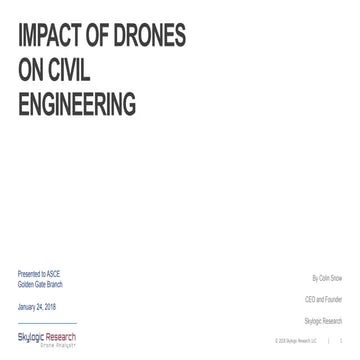 Impact of Drones on Civil Engineering