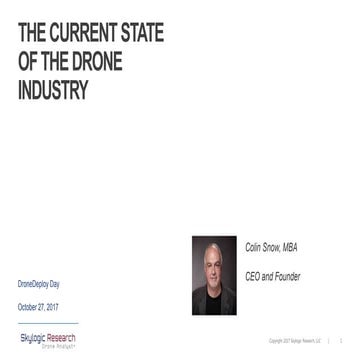 Current State of the Drone Industry - Skylogic Research