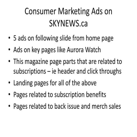 Skynews.ca consumer ecommerce pre redesign