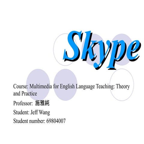 Skype Homework