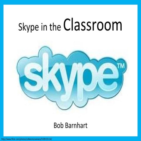 Skype in the classroom