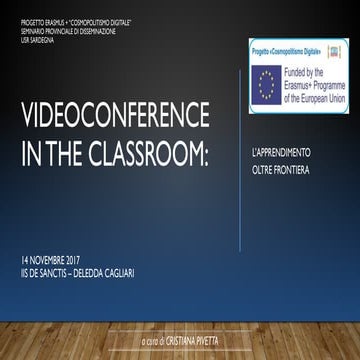 Skype in the classroom: l'apprendimento oltre frontiera