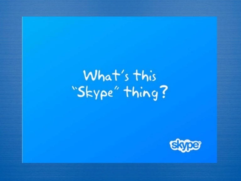 skype online presentation