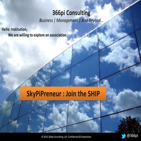 Skypipreneur Institution