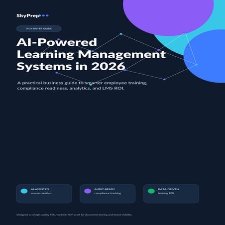 AI-Powered Learning Management System for Personalized Education | PPTX