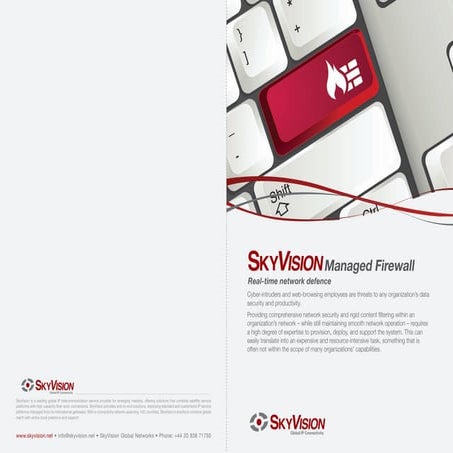 SkyVision Managed Firewall - Value Added Service Brochure
