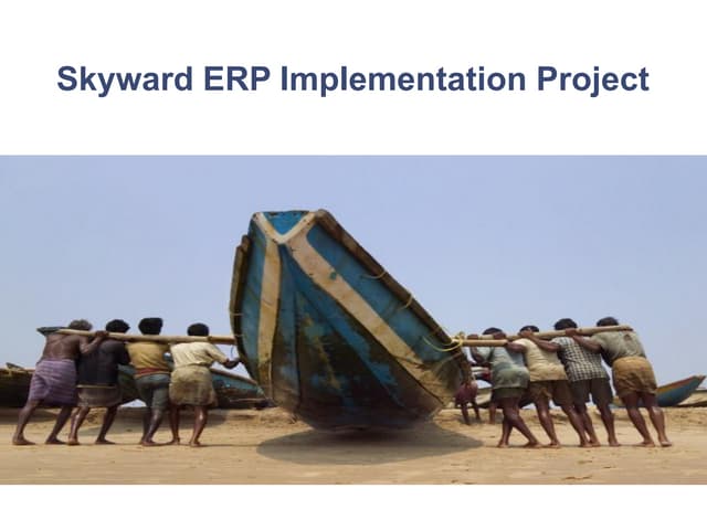 Skyward Erp Presentation