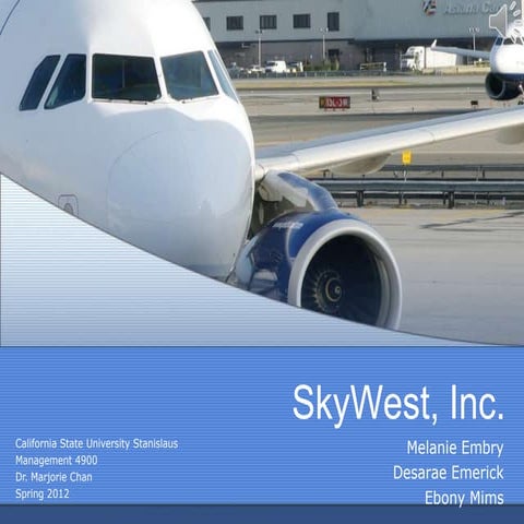 Sky west presentation