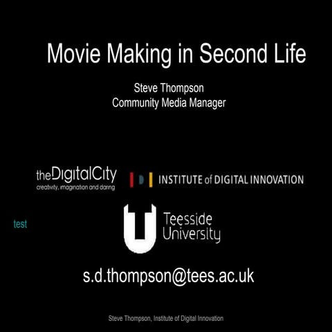 Second Life Movies