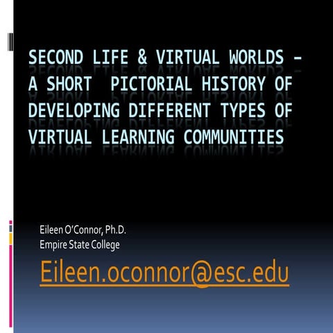 Educational uses of virtual realities