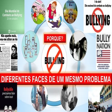Bullying - diferentes faces de um mesmo problema