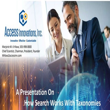 Eureka, I found it! - Special Libraries Association 2021 Presentation