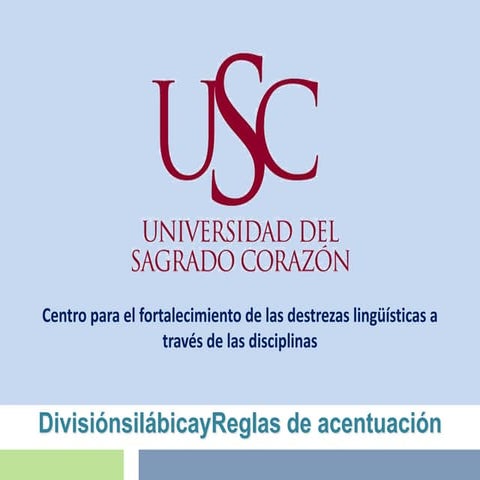 Sílabas y acentuación final