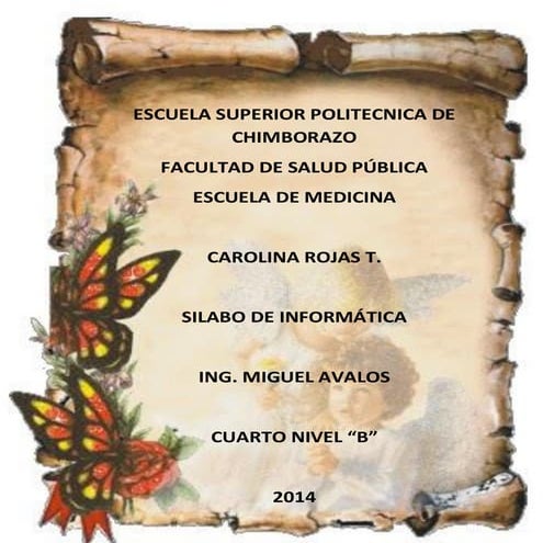 Sílabo   informática