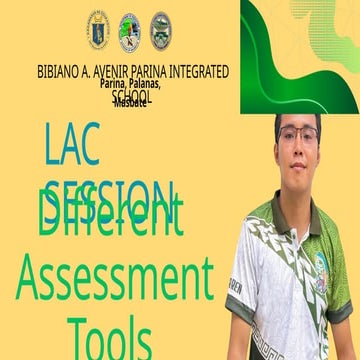LAC SESSION: DIFFERENT ASSESSMENT TOOL .pptx