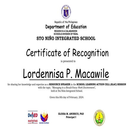 SLAC SLAC SLAC SLAC CERT_FEB 08 2024.pptx