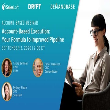 Account-Based Execution: Your Formula to Improved Pipeline