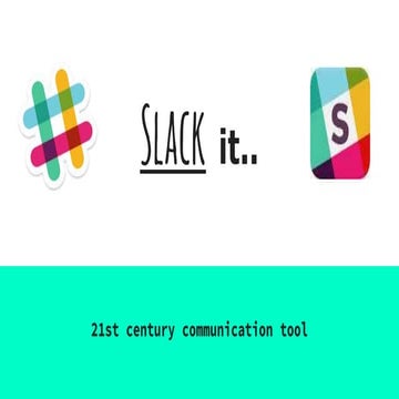 Slack introduction | PDF
