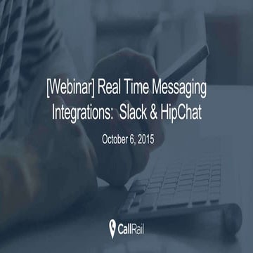 Slack and HipChat Integration