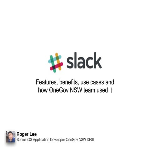 Slack features usecase