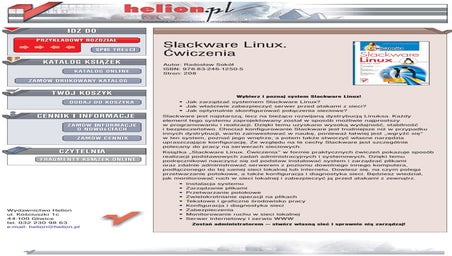 Slackware Linux. Ćwiczenia