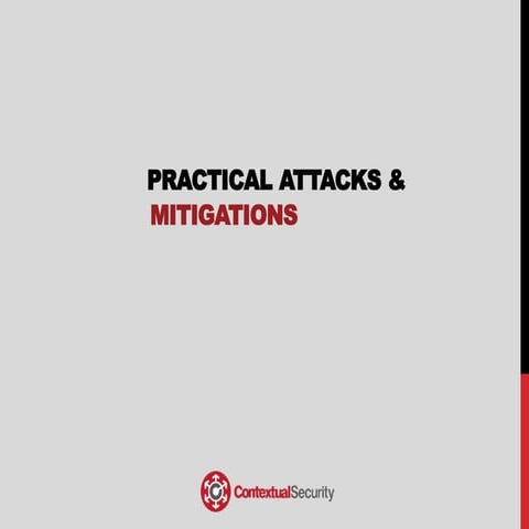 Slide Griffin - Practical Attacks and Mitigations