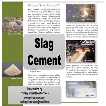 Slag cement | PDF