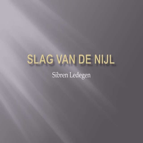 Slag van de nijl