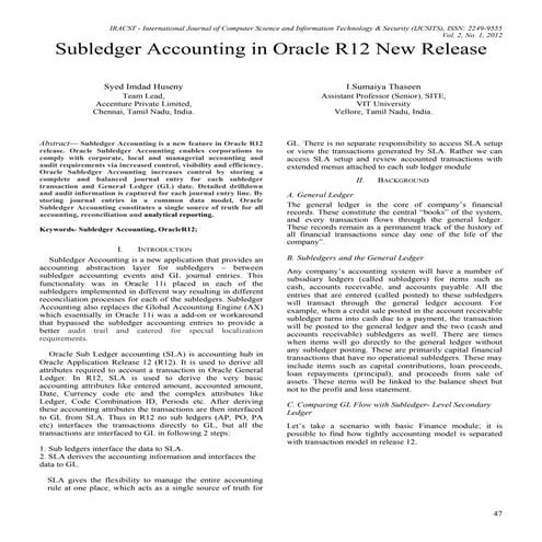 SLA in oracle r12 new release