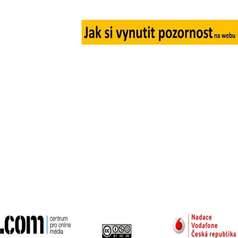 Jak psát pro web (pro neziskové organizace)
