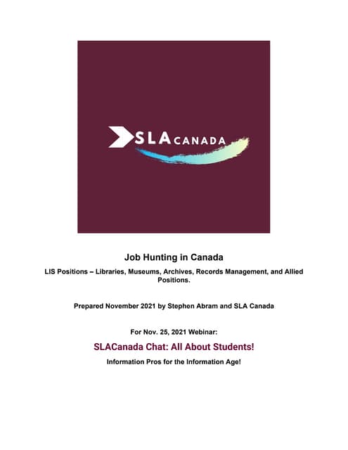 Sla job finding sites