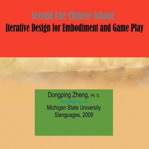 Slanguages2009 Zheng