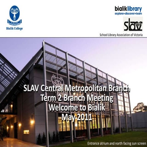 The school library as a contemporary learning environment