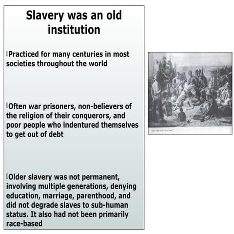 Slavery in Colonial America
