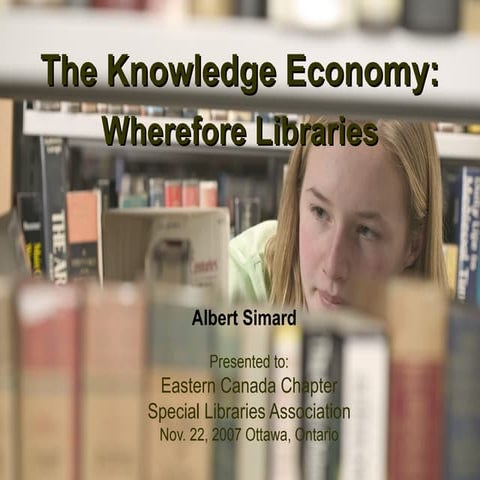 Wherefore libraries