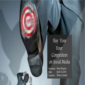 Slay your competitors on social media m