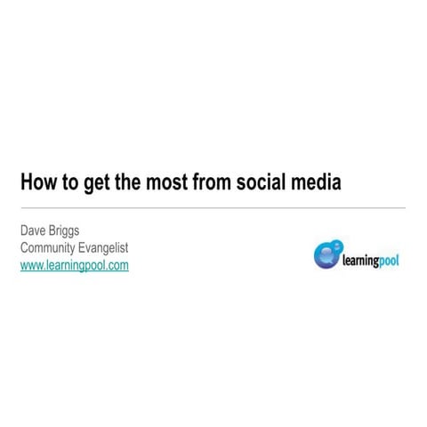 How local councils can get the most from social media