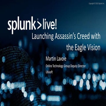 Launching Assassin's Creed with the Eagle Vision
