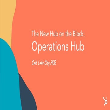 Operations hub implementation 25.01.22
