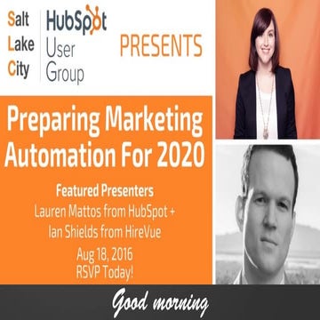 #SLCHUG Presentation August 18 2016