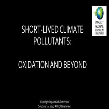Air Pollution and Climate Change | PDF