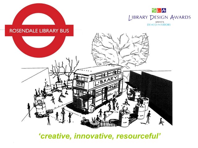 SLA School Library Design Award 2011 - Rosendale Primary School, London