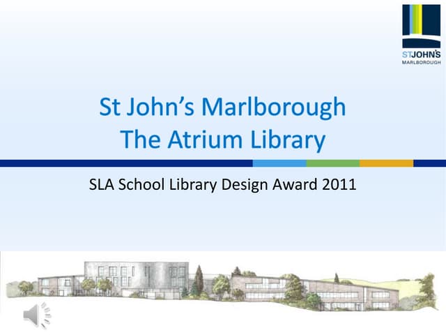 SLA School Library Design Award - St John's School, Marlborough