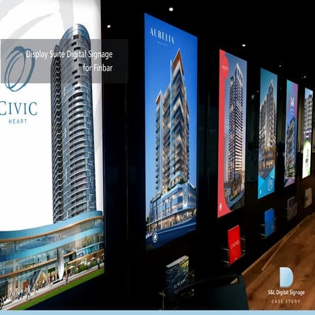 S&L Digital Signage - Case Study - Finbar Digital Display Suite | PDF