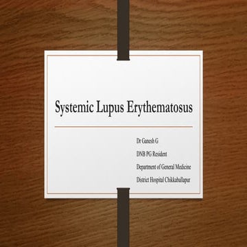 Systemic lupus erythematous SLE ppt.pptx