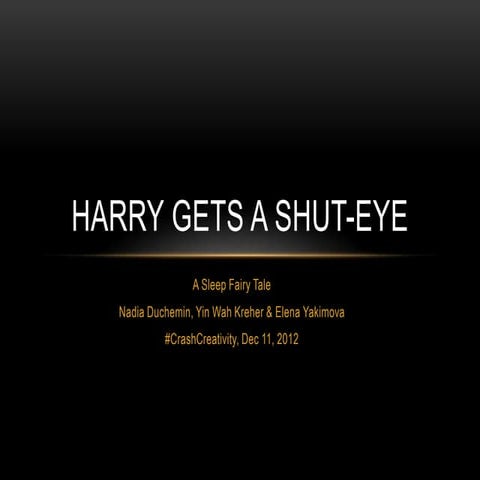 A Sleep Fairy Tale