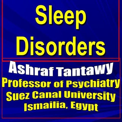 Sleep disorders