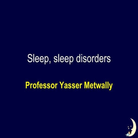 Sleep disorders