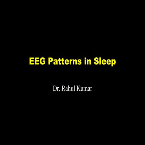 EEG in Sleep 