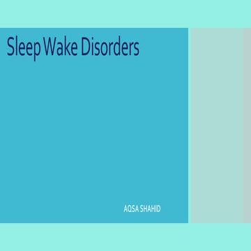 sleep wake disorder.pptx
